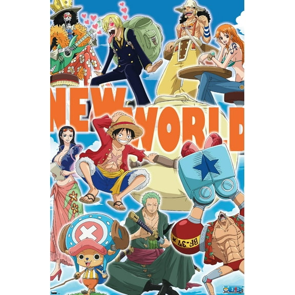 One Piece - New World Wall Poster, 22.375" x 34"