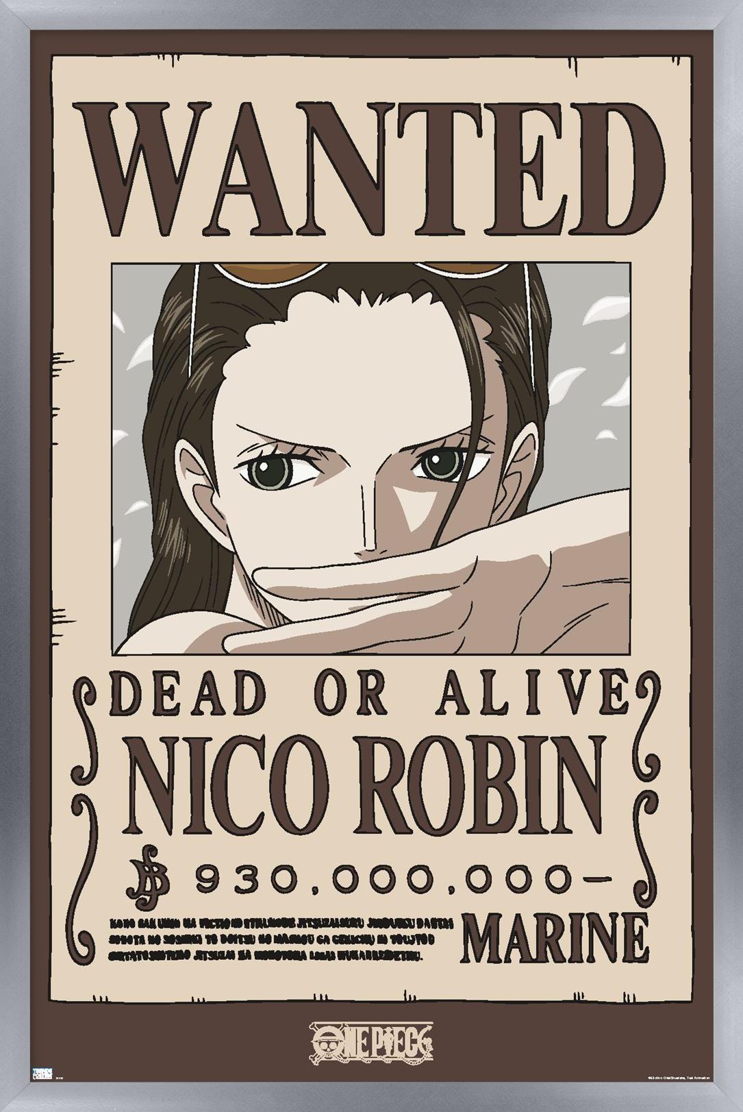 One-Piece-Nico-Robin-Wanted-