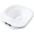 thumbnail image 1 of One Piece Non Collapsible Sitz Bath Postpartum, Extra Wide Easy to Clean Plastic Sitz Bath Tub for Toilet, 1 of 5