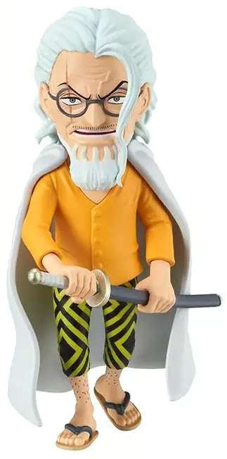 One Piece Nyougashima Silvers Rayleigh Mini Figure