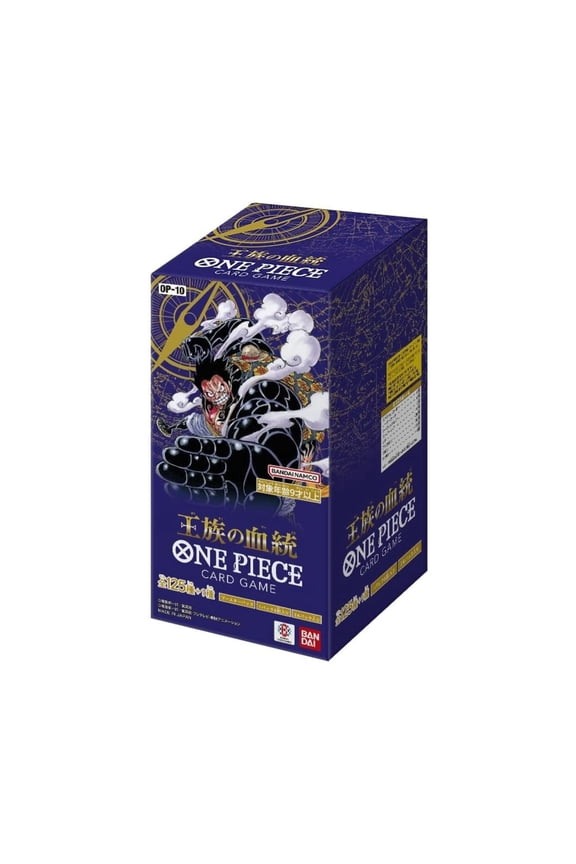 One Piece OP-10 Japanese Booster Box TCG Anime Cards, Trading Card