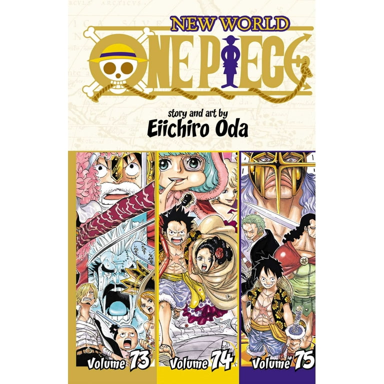 One Piece (Omnibus Edition): One Piece (Omnibus Edition), Vol. 25 : Includes vols. 73, 74 & 75 (Series #25) (Paperback) One Piece (Omnibus Edition): One Piece (Omnibus Edition), Vol. 25 : Includes vols. 73, 74 & 75 (Series #25) (Paperback)