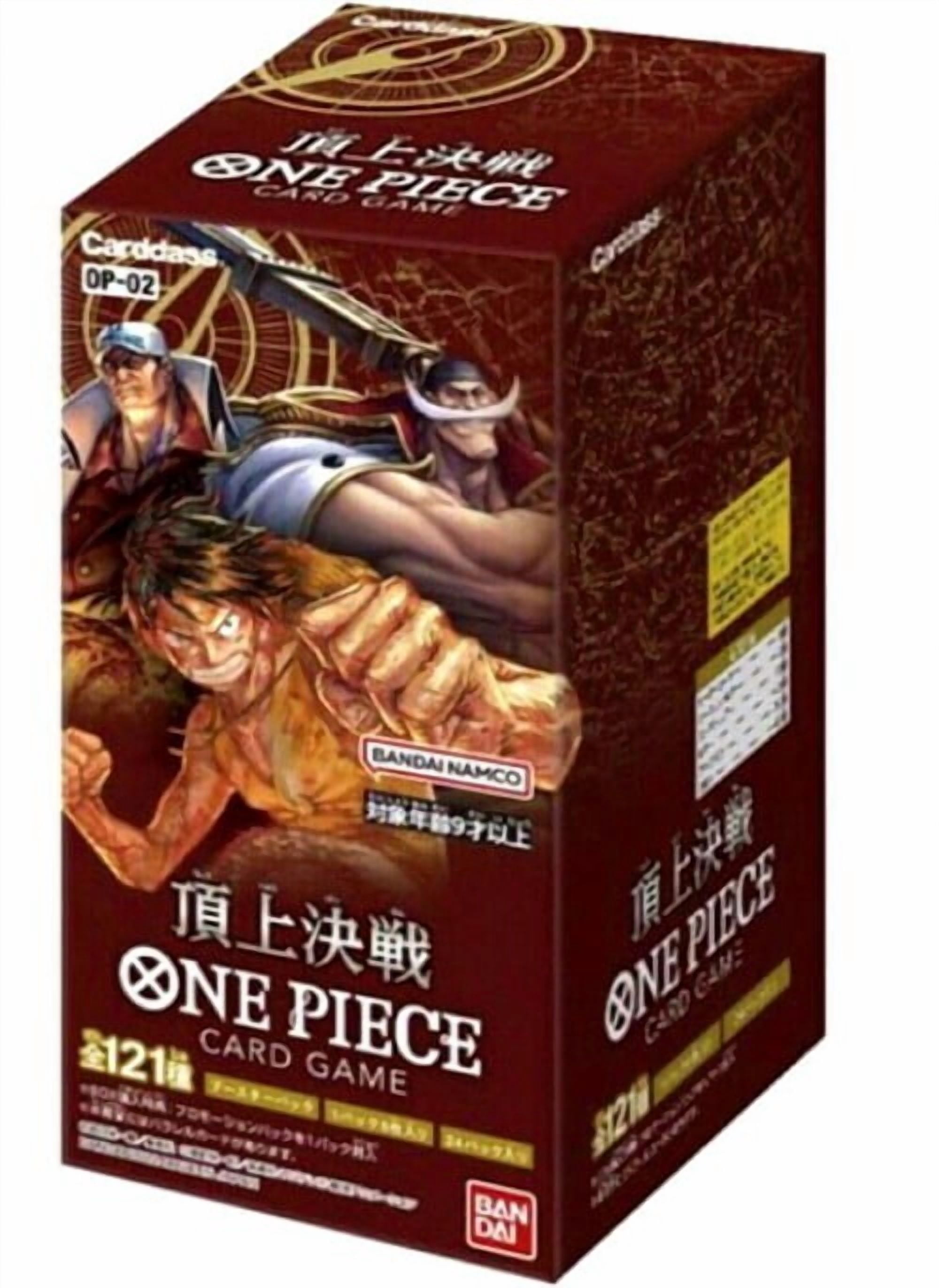 Bandai ONE Piece Card Game Paramount War Booster Box, Japanese, 24