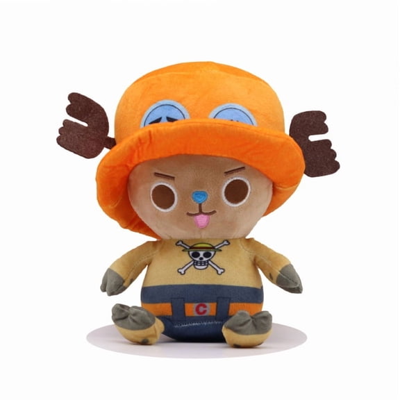 One Piece Plush Toys,Chopper Luffy Zoro Anime Stuffed Dolls,Cute Soft Figure Plushies,Gift for Fans Collectible Decor
