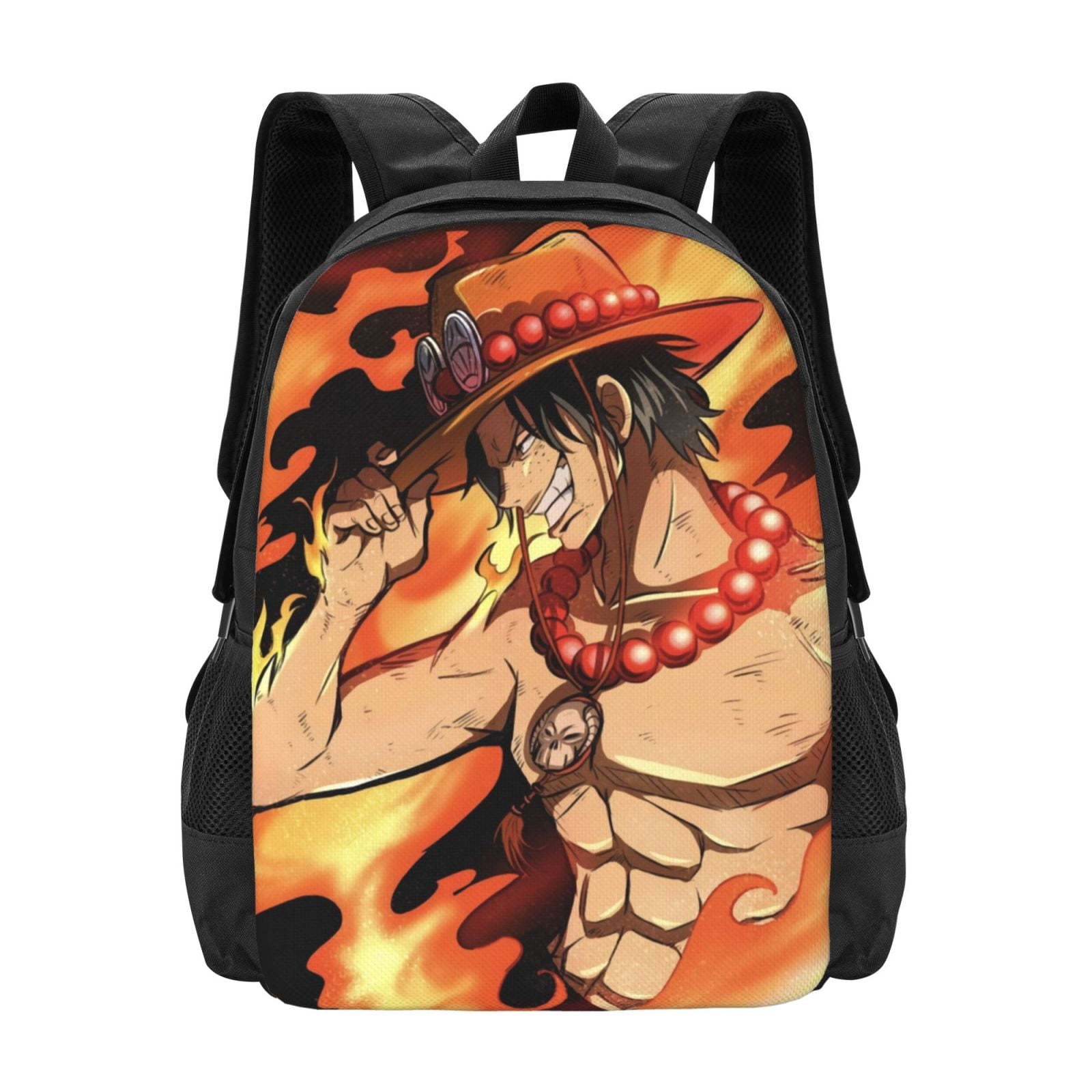 One Piece Portgas D Ace Backpack For Men Bags Fashion Book Bag Travel ...