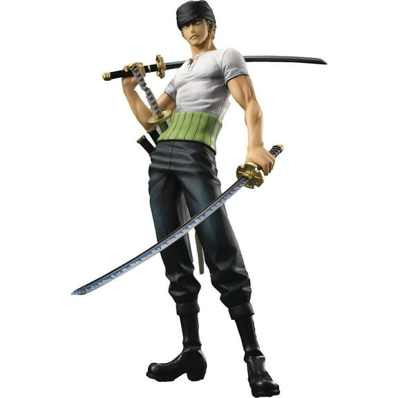 One Piece Portrait of Pirates: Neo-DX Roronoa Zoro Collectible PVC Figure (10th Anniversary)