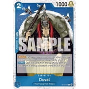 One Piece Premium Booster Common Duval ST12-014 [Jolly Roger Foil]