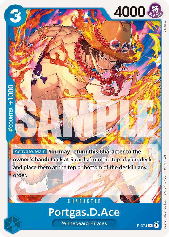 One Piece Premium Booster -The Best- Vol. 2 Promo Portgas.D.Ace