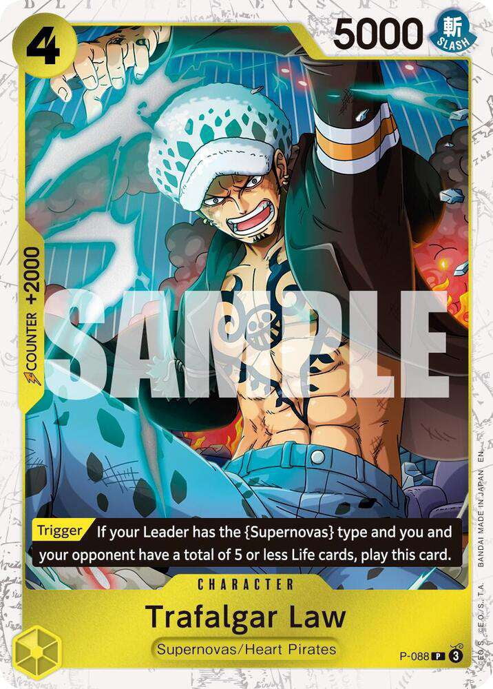 One Piece Premium Booster -The Best- Vol. 2 Promo Trafalgar Law