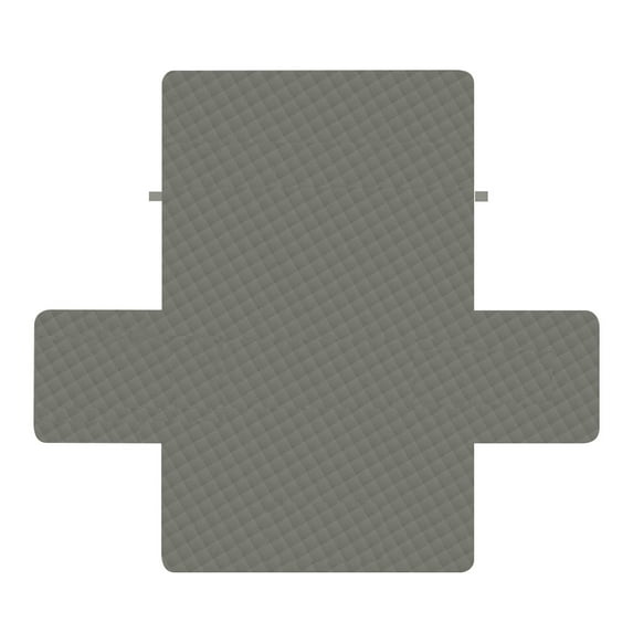 One-Piece Recliner Sofa Cover with 6 Pockets Poly Fleece Protection Pet Resistant