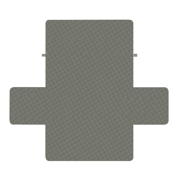 One-Piece Recliner Sofa Cover with 6 Pockets Poly Fleece Protection Pet Resistant