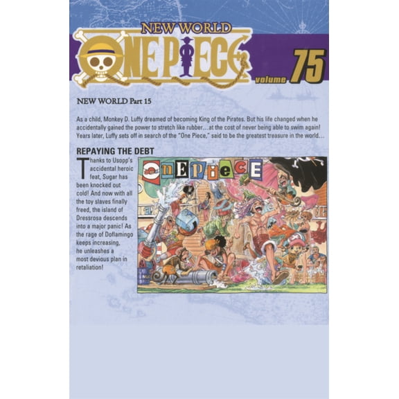 One Piece Repaying the Debt. (One Piece, Vol. 75), (Hardcover)
