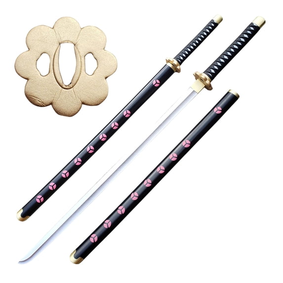 One Piece Roronoa Zoro Shusui 41 Inch Foam Replica Sword - Walmart.com