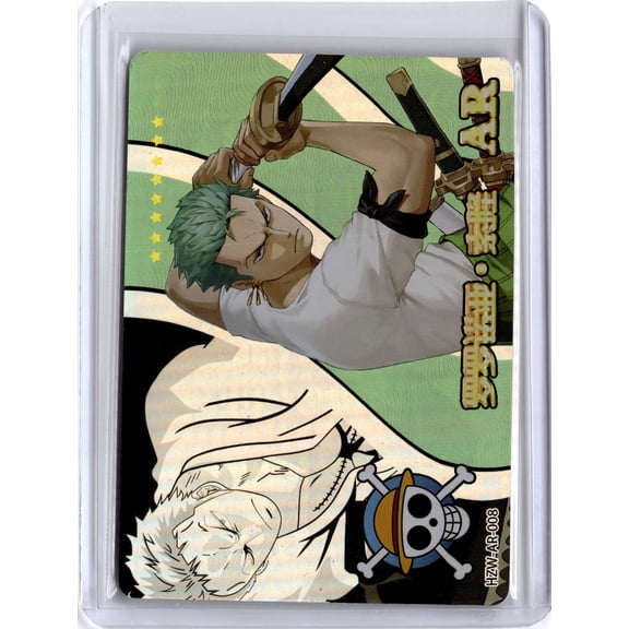 2025 One Piece Roronoa Zoro Holofoil Holo AR Trading Card