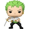 thumbnail image 1 of One Piece Roronoa Zoro with Swords (2024) Funko Pop! Animation: One Piece Funko Vinyl Figure #1775, 1 of 3