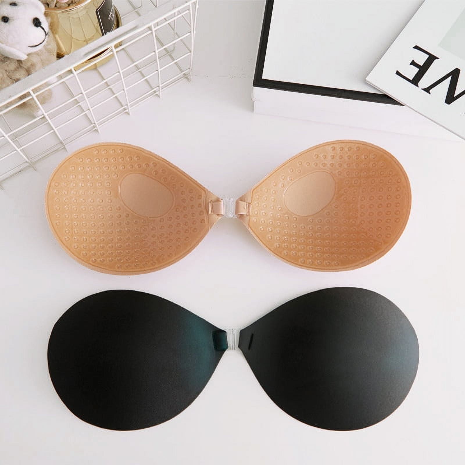 One-Piece Round Cup Teardrop Invisible Bra Swimsuit With Wedding Silicone  Breast Patch Breast Patch 