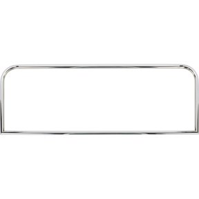 One-Piece Round Top Model T Windshield Angled Posts, 14 x 39-5/8 Inch