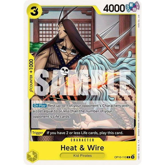 One Piece Royal Blood Common Heat & Wire OP10-110