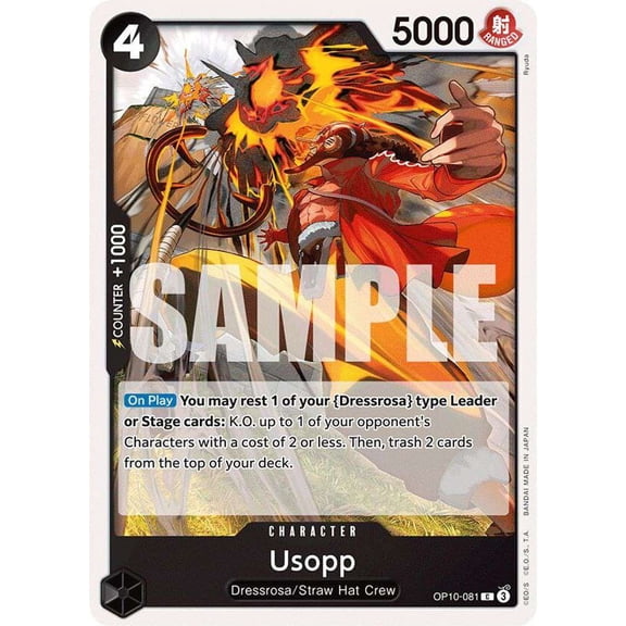 One Piece Royal Blood Common Usopp OP10-081