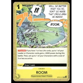 2023 Bandai One Piece Royal Blood Event Room #OP01-117 Near Mint Trading Card