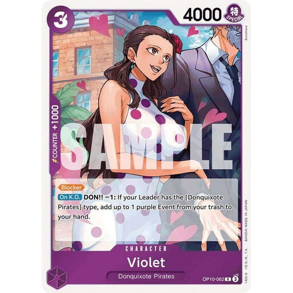 One Piece Royal Blood Rare Violet OP10-062