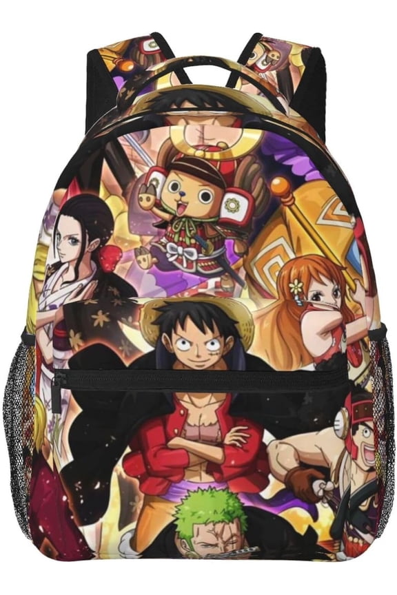One Piece Rucksack Lightweight School Travel Multifunctional Unisex Celebration Anime Character Gift