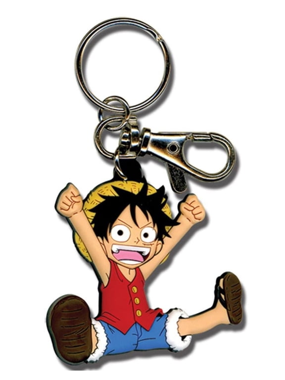 : SD Luffy PVC Keychain