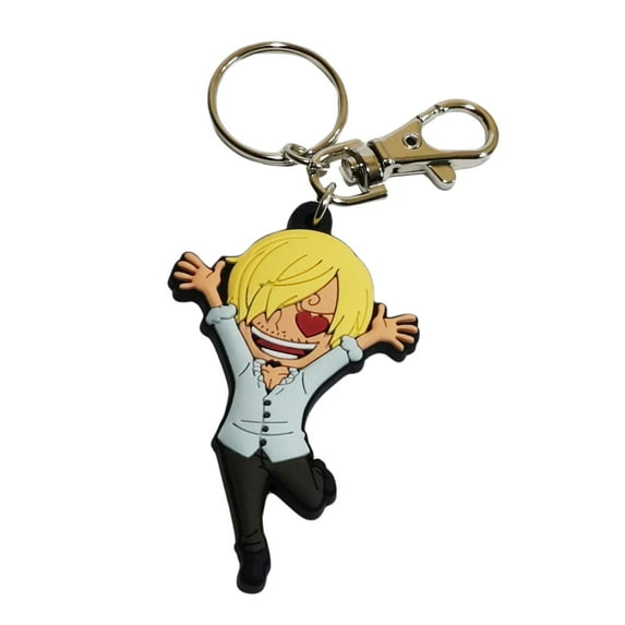 One Piece - Sanjin Love PVC Keychain