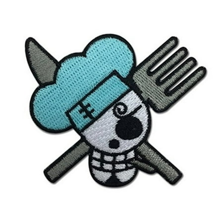 One Piece: Sanji Skull Logo Patch