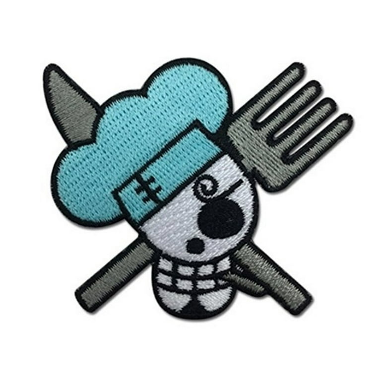 PEARLY GATES×ONE PIECE　ロゴハット One Piece Anime Straw Hat Logo Embroidered Iron On Patch