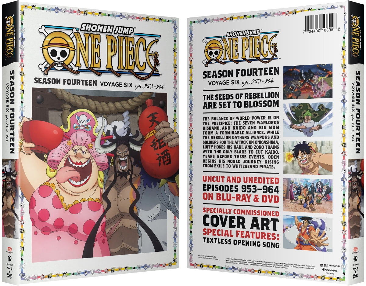 One Piece: Season 14 Voyage 6 (Blu-ray + DVD) - Walmart.com