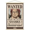 thumbnail image 1 of One Piece - Shanks Wanted Poster Wall Poster with Magnetic Frame, 22.375" x 34", 1 of 5