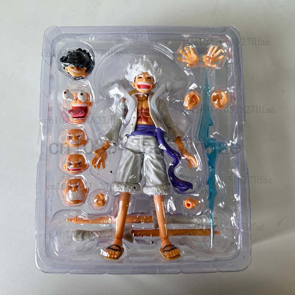 One Piece Shf Monkey D Luffy Gear 5 NIKA Action Figure ONE PIECE Luffy ...