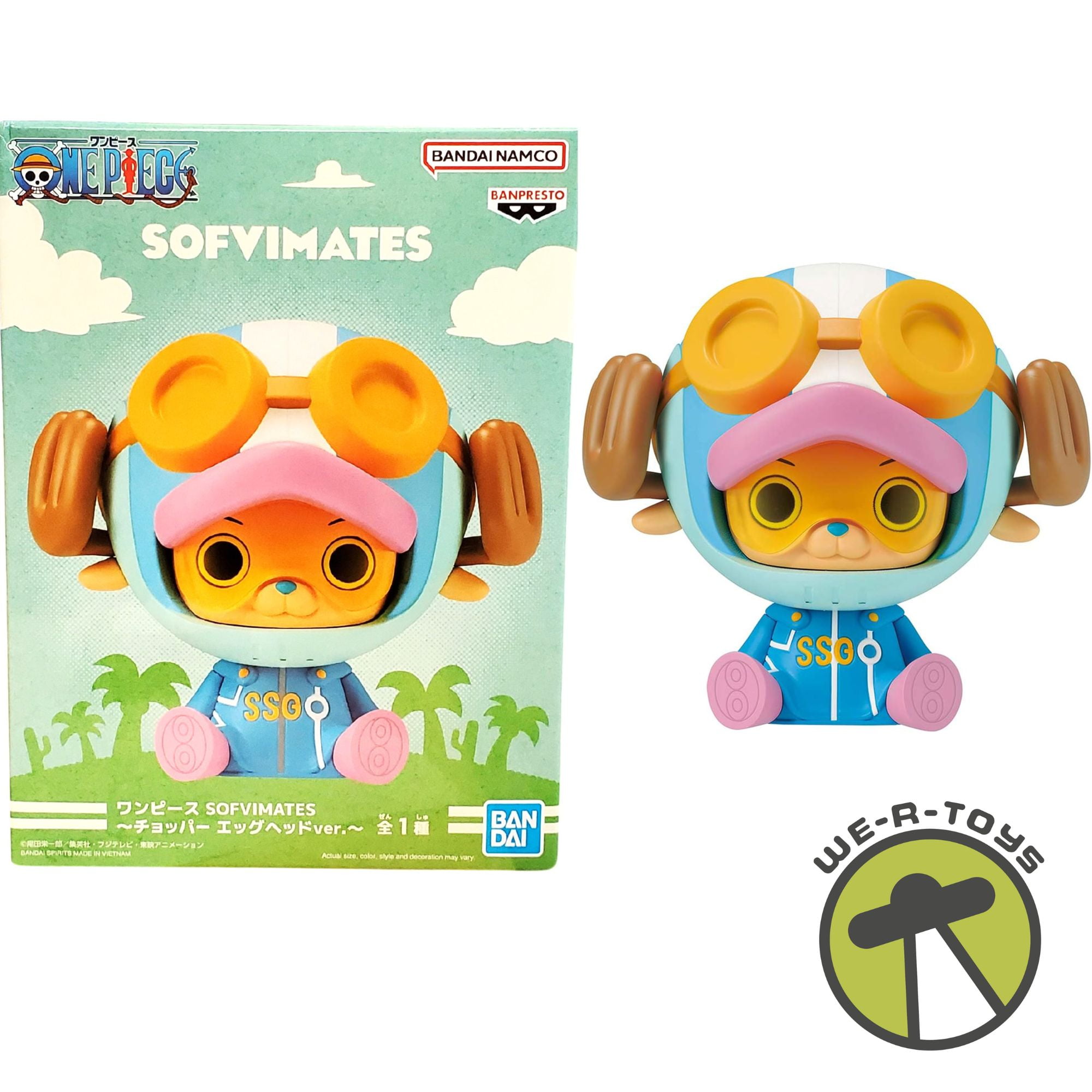 公式の店舗 One Piece Sofvimates Chopper Egghead Action Figure Bandai コミック・アニメ