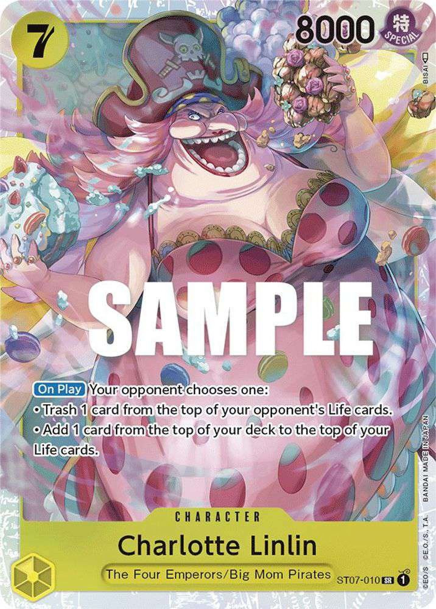 One Piece Starter Deck 7: Big Mom Pirates Super Rare Charlotte