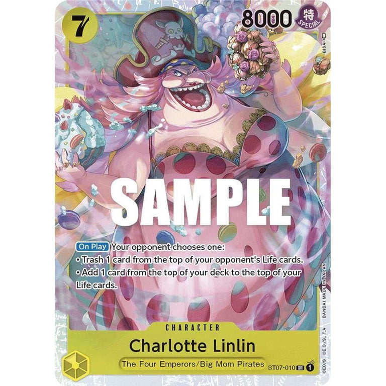 One Piece Starter Deck 7: Big Mom Pirates Super Rare Charlotte