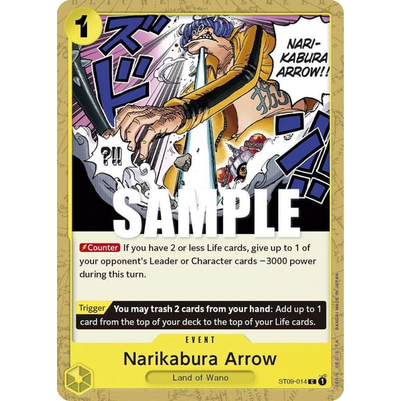One Piece Starter Deck 9: Yamato Common Narikabura Arrow ST09-014