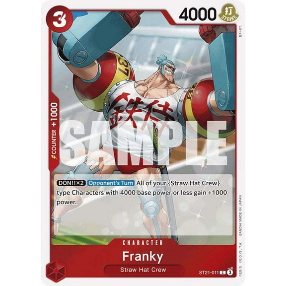 One Piece Starter Deck EX: Gear 5 Common Franky ST21-011