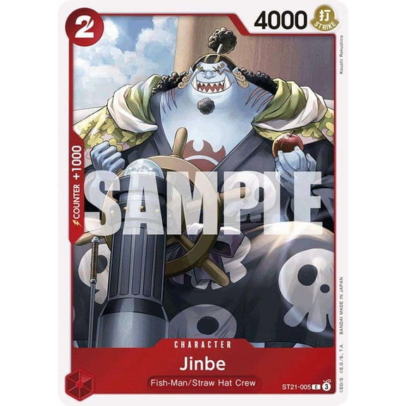 One Piece Starter Deck EX: Gear 5 Common Jinbe ST21-005