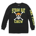 thumbnail image 1 of One Piece Straw Hat Crew Athletic Type Anime Adult Long Sleeve T-Shirt S, 1 of 1