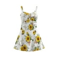 thumbnail image 1 of One Piece Swimdress Swimsuits for Women Tummy Control Swim Dresses Skirt Bathing Suit M, 1 of 7
