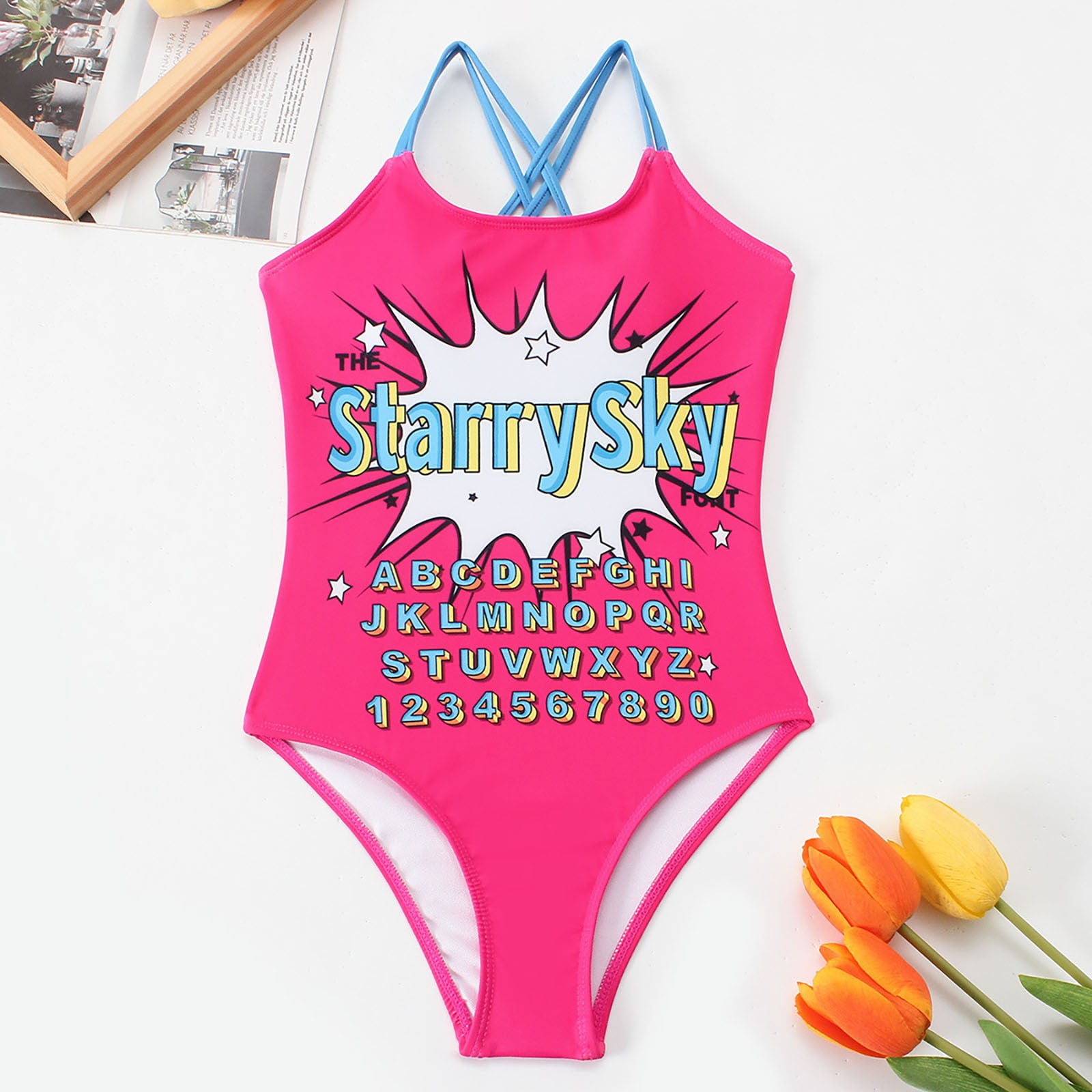 One Piece Swimsuit Women Cute Swimsuits Europe and America Bathing