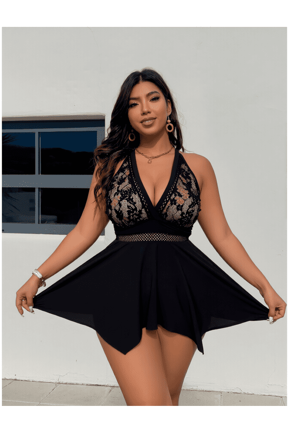 One Piece Swimsuit for Women Sexy - Lift Chest Backless Swimwear Solid Color Bathing Suit European American Style; Hot Babe Swimsuit for Beach, Pool, Vacation