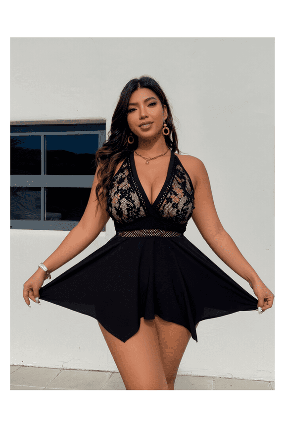 One Piece Swimsuit Women Sexy - Lift Support Bathing Suit Solid Color Backless Swimwear European American Style Hot Babe Swimsuits for Beach Pool Vacation