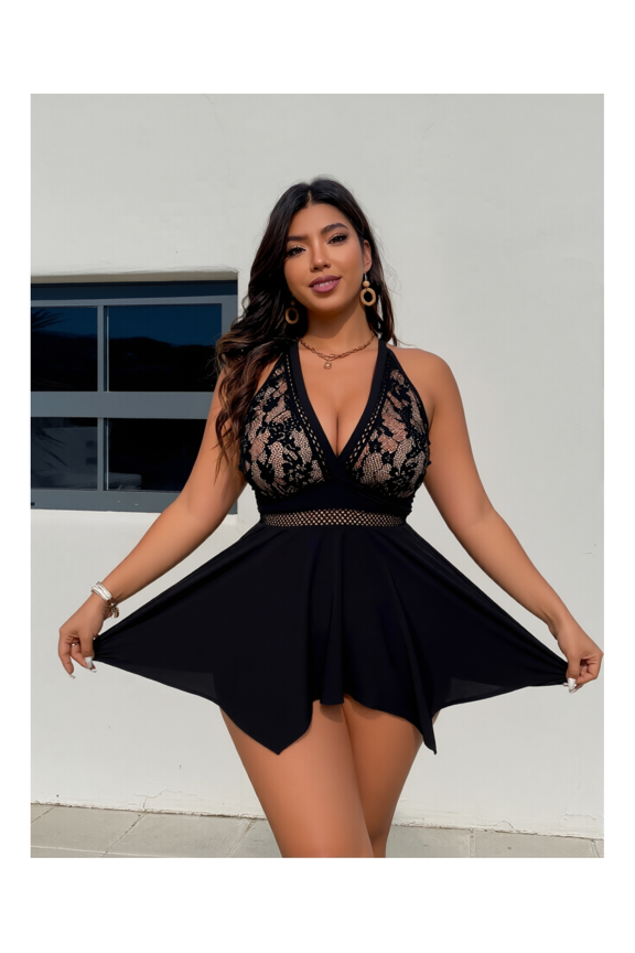 One Piece Swimsuit for Women Sexy - Solid Color Backless Bathing Suit with Chest Support - European & American Style Swimwear for Beach, Pool, Vacation