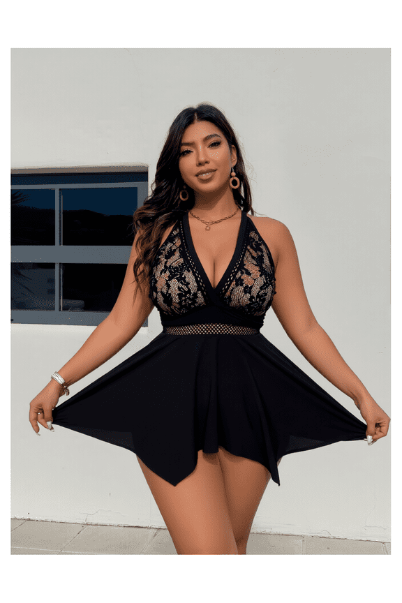 One Piece Swimsuit Women Sexy - Solid Color Backless Bathing Suit with Chest Support, European American Swimwear, Hot Babe Bikini for Beach, Pool, Vacation