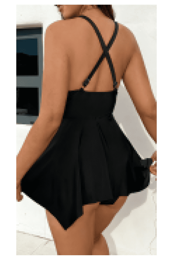 One Piece Swimsuit for Women Sexy - Solid Color Backless Swimwear with Chest Support, European & American Style Bathing Suit, Hot Babe Beachwear for Summer