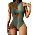 thumbnail image 1 of One Piece Swimsuit for Women Women's Print Bikini Swimsuit Filled Bra One-Piece Swimwear Beachwear, 1 of 5