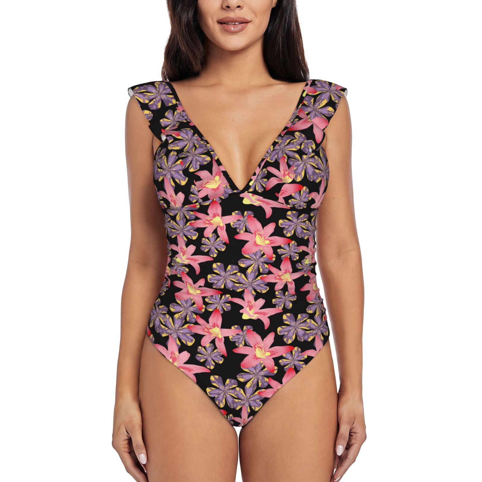 Pink Lily Bathing Suits