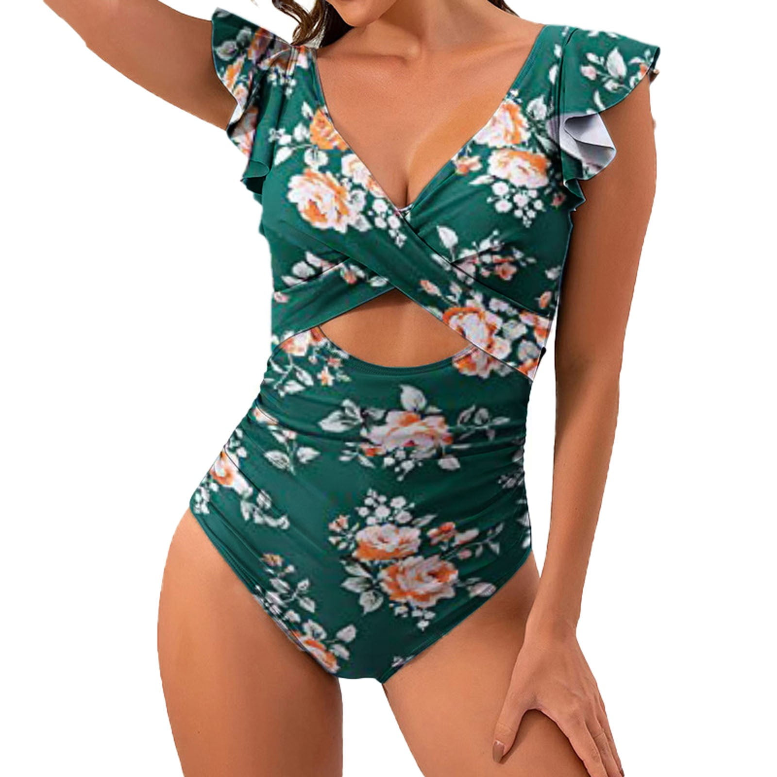 One Piece Swimsuits for Women Slimming And Shielding Two Piece Swimsuit